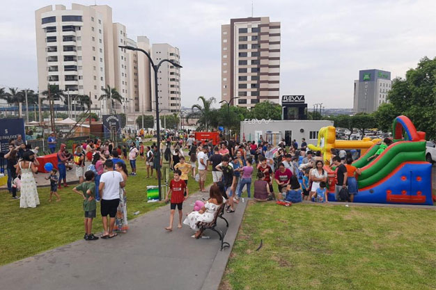 Incorporadora promove uma tarde especial para as crianças