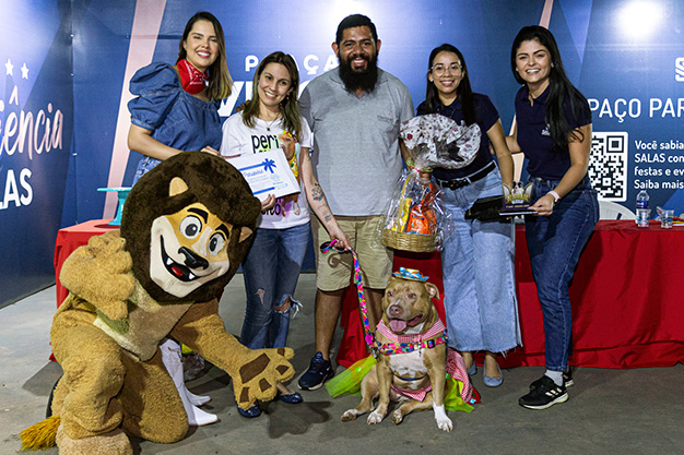Pets e tutores fizeram a festa na primeira edição do “Aurraía”